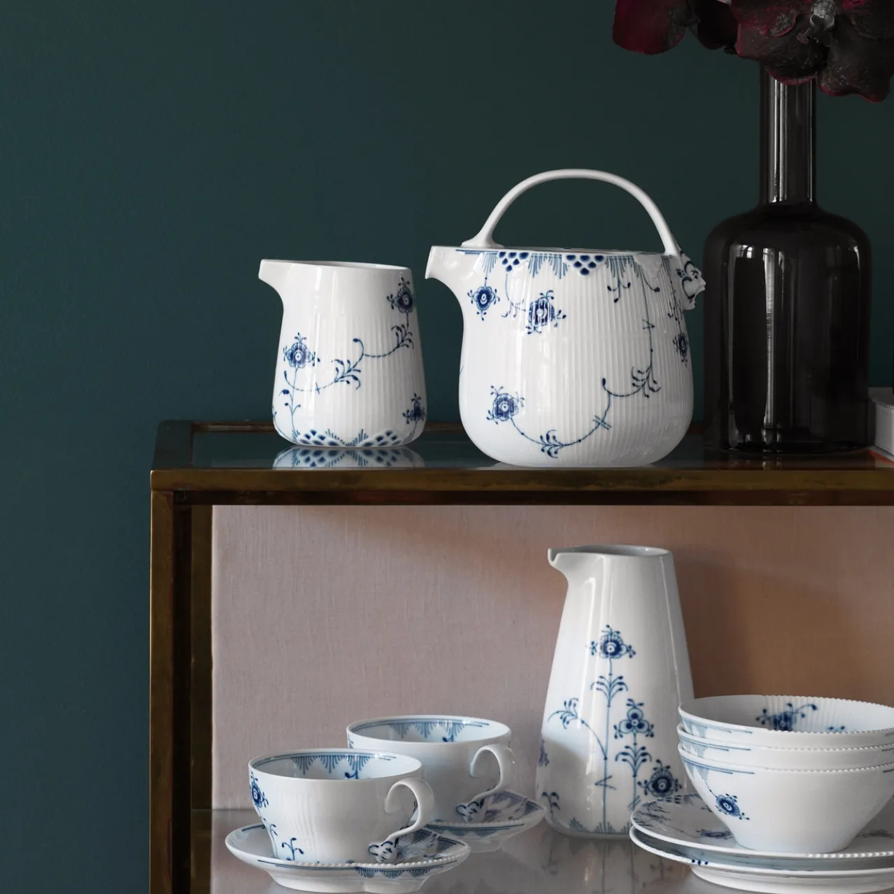 Blue Elements Jug, 37 cl