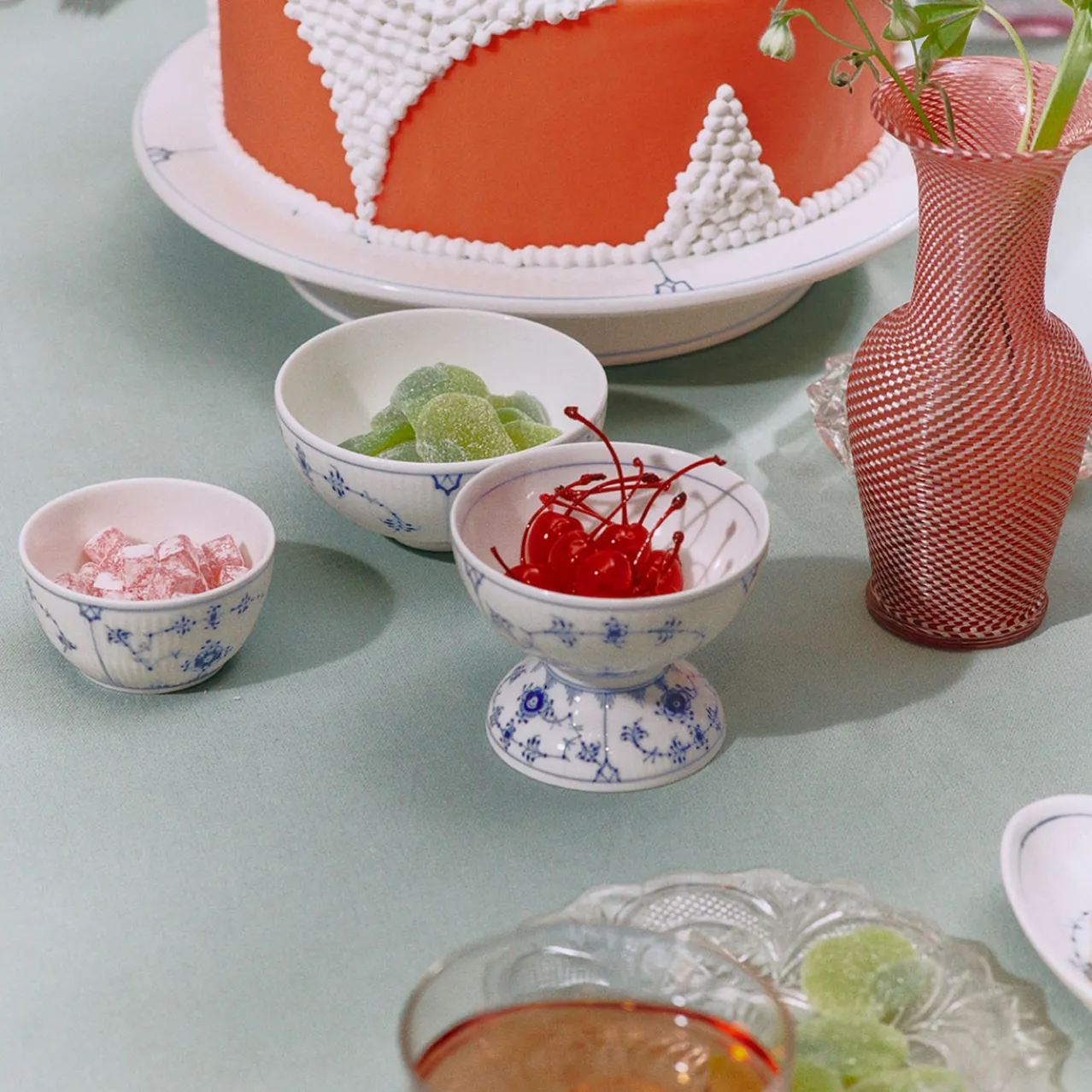 Blue Fluted Plain Bowl, 30 cl, 2 pcs