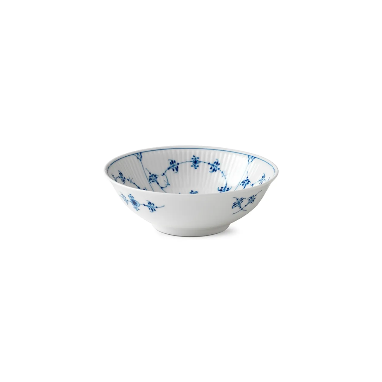 Blue Fluted Plain Bowl, 35 cl