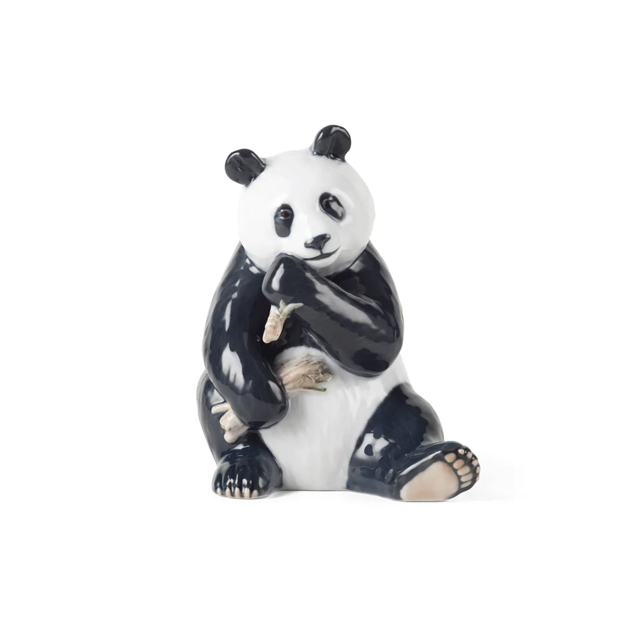 Figurines Panda Eating, 18 cm