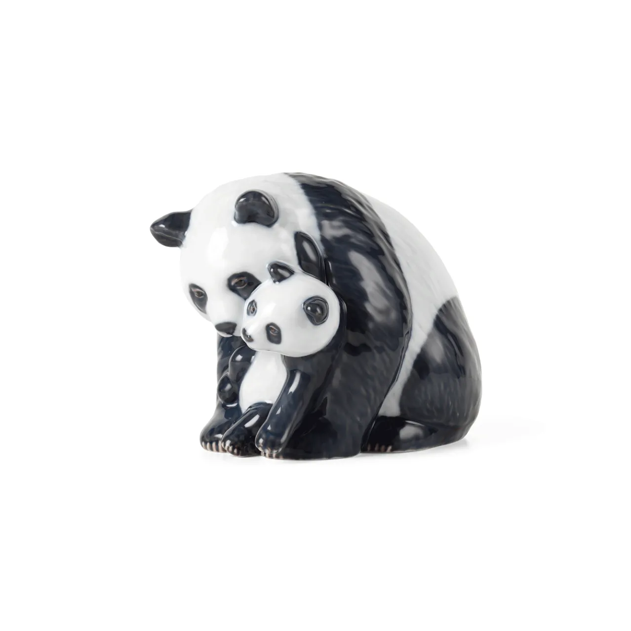Figurines Panda with Cub, 13 cm