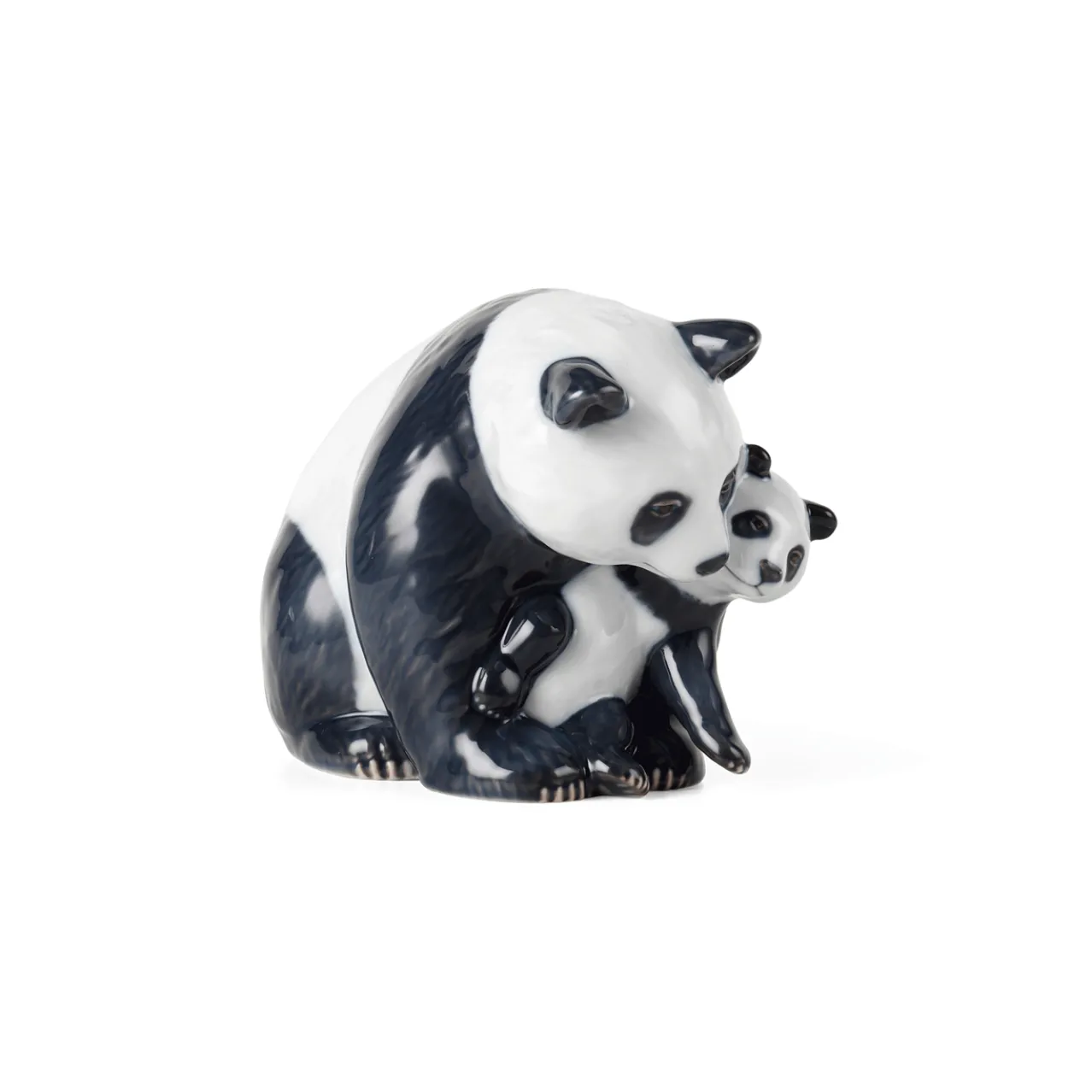 Figurines Panda with Cub, 13 cm