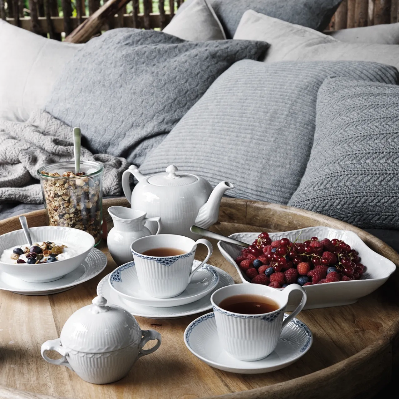 Princess High Handle Cup and Saucer, 24 cl