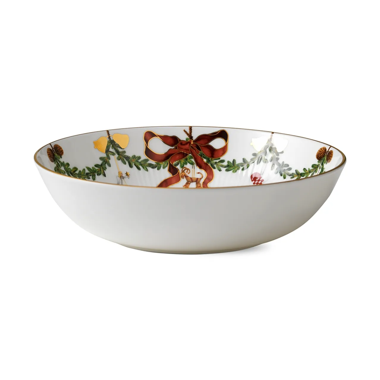 Star Fluted Christmas Bowl, 175 cl